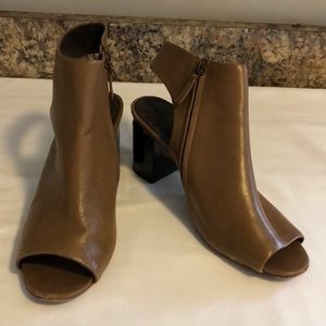 Tory Burch peep toe heels